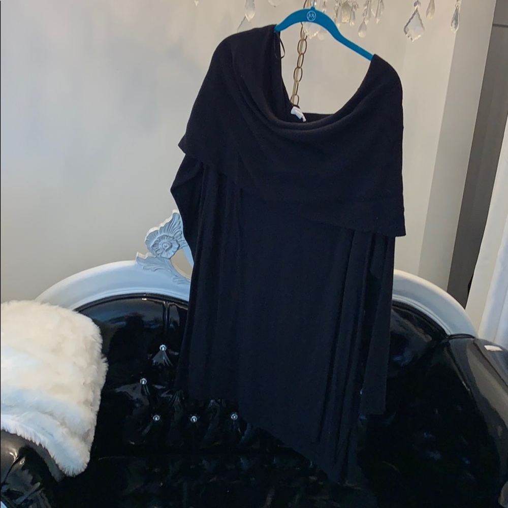 Of the shoulder sweater